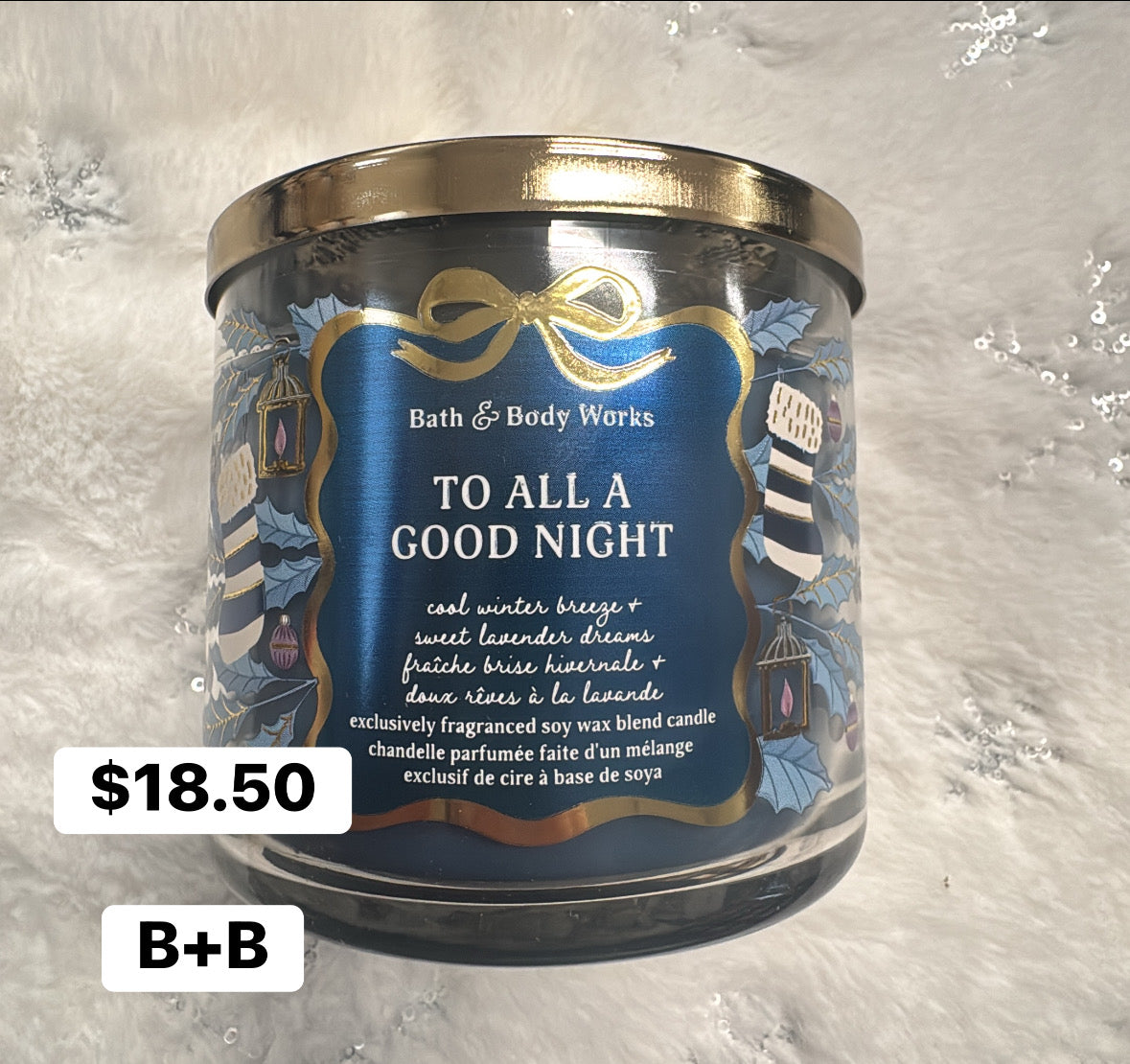 Bath & Body 3 wick candle