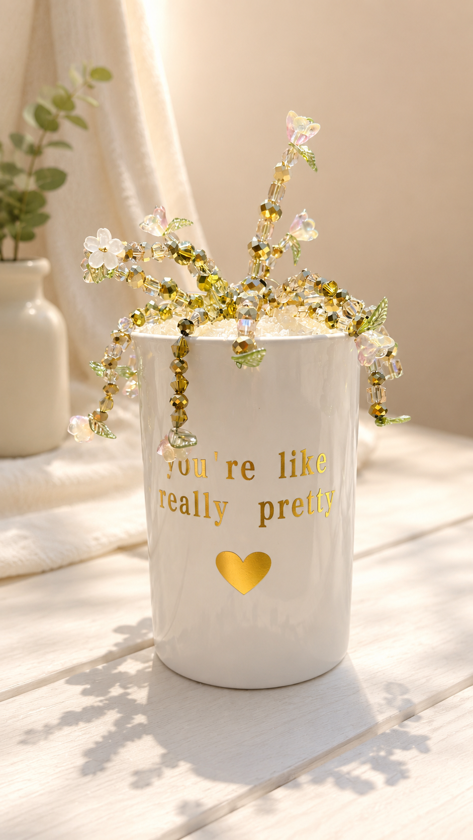 1 Home 4 Creativity - Beaded Plant/Flower - Really Pretty - Available for pickup instore ONLY at 90 Samnah Crescent in Ingersoll