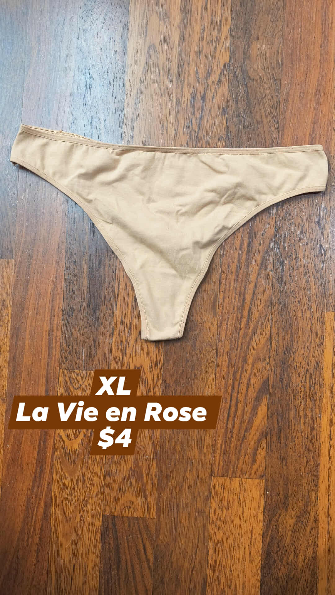 XL Thong