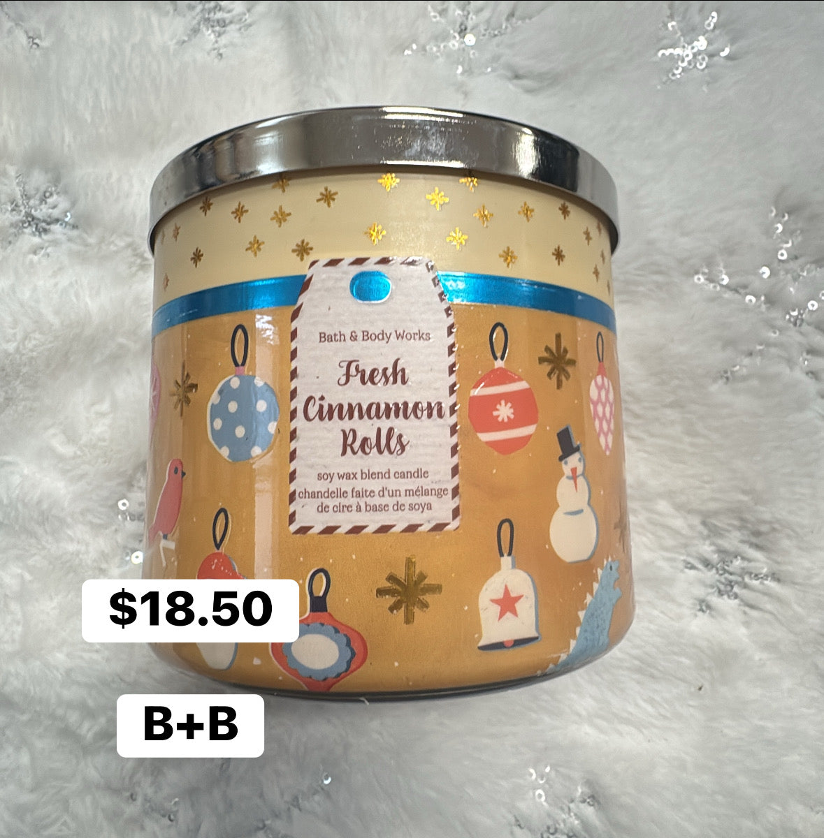 Bath & Body 3 wick candle