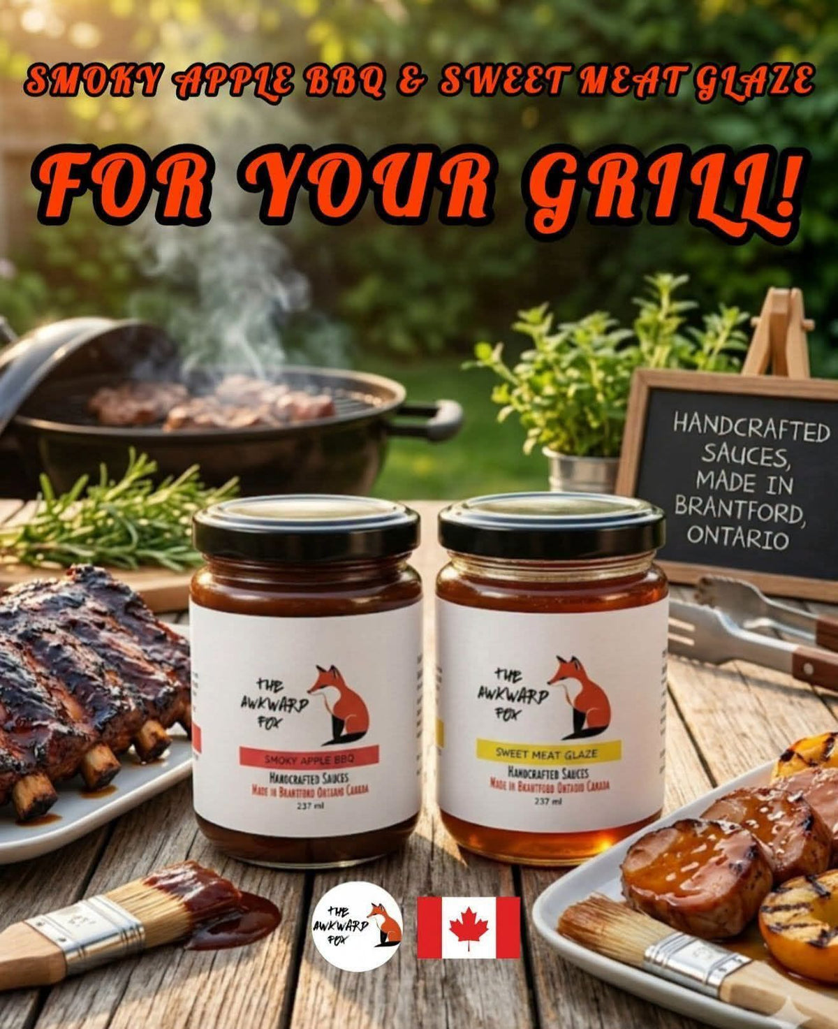 The Awkward Fox - Smokey Apple BBQ