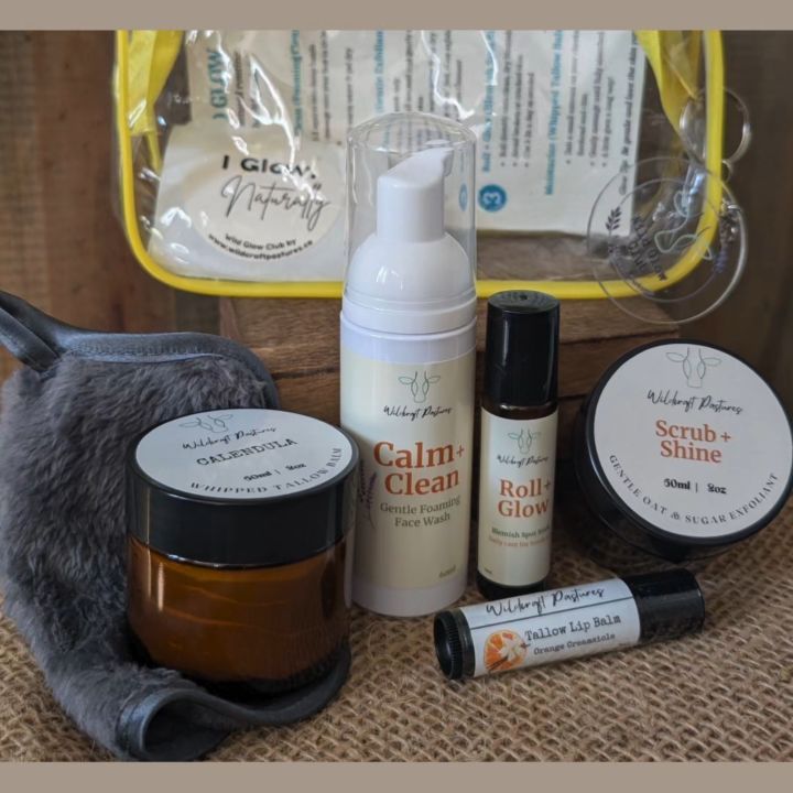 Wildcraft Pastures - Wild Glow Club - Scrub & Shine Gift Pack