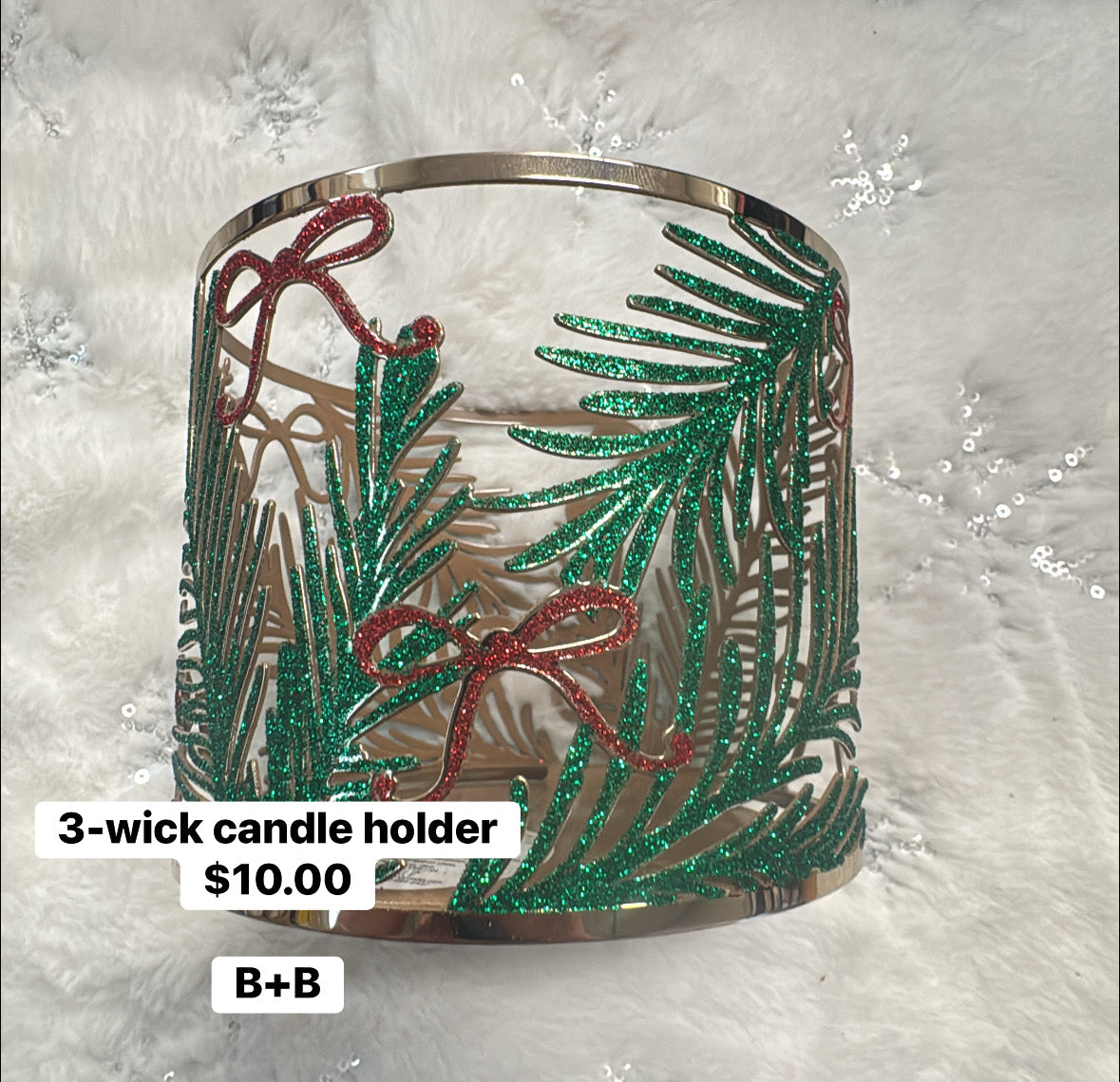 Bath & Body 3 wick candle holder