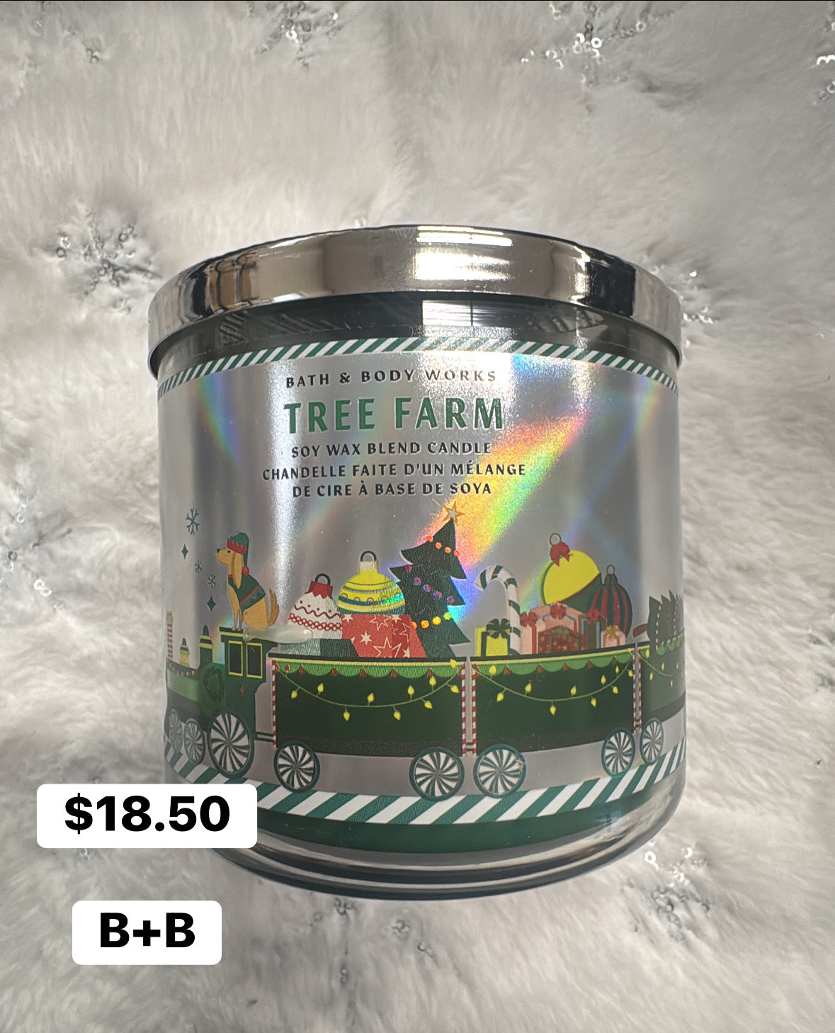 Bath & Body 3 wick candle