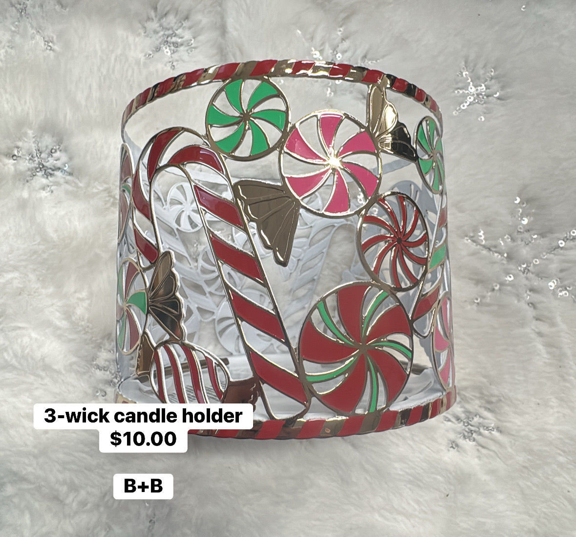 Bath & Body 3 wick candle holder