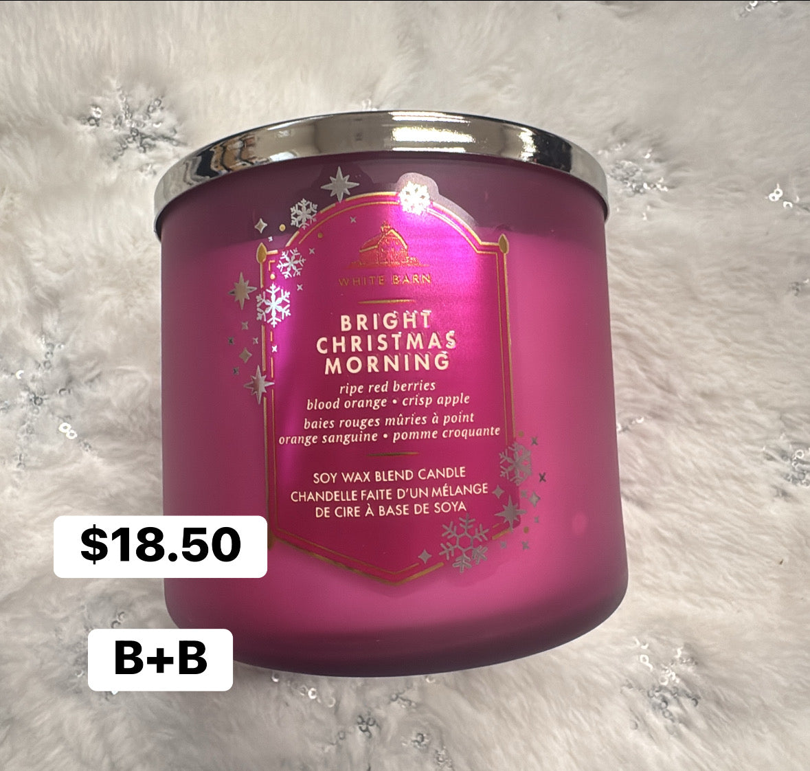 Bath & Body 3 wick candle