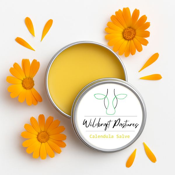 Wildcraft Pastures - Calendula & Plantain Salve