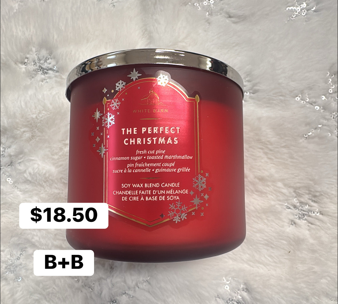 Bath & Body 3 wick candle
