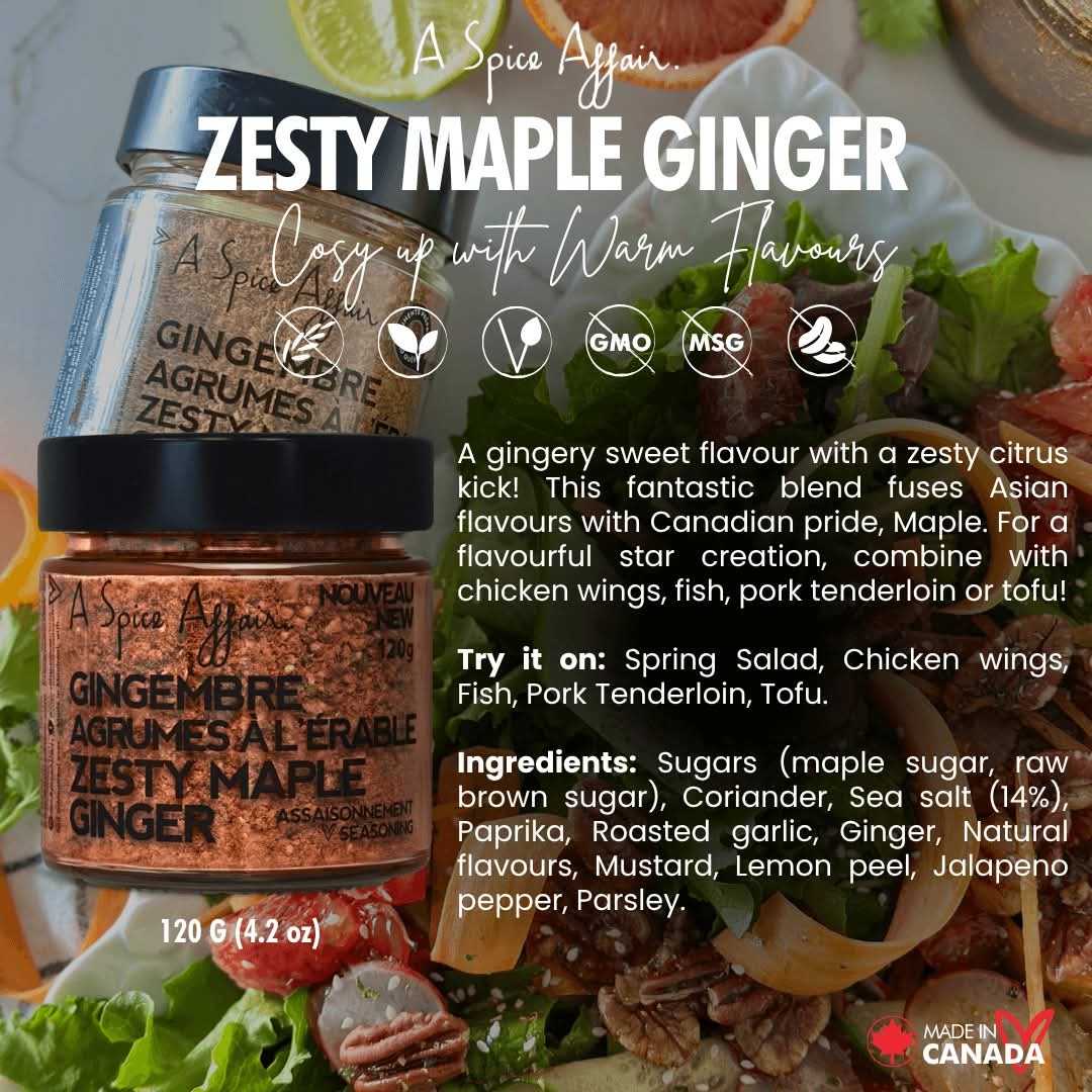 Zesty Maple Ginger