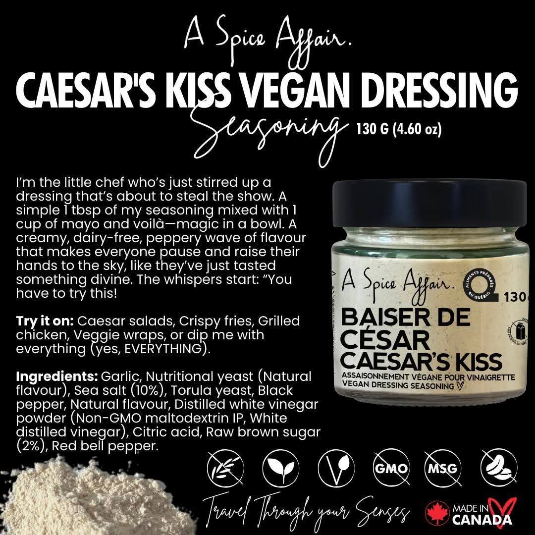 Caesar's Kiss Vegan Dressing