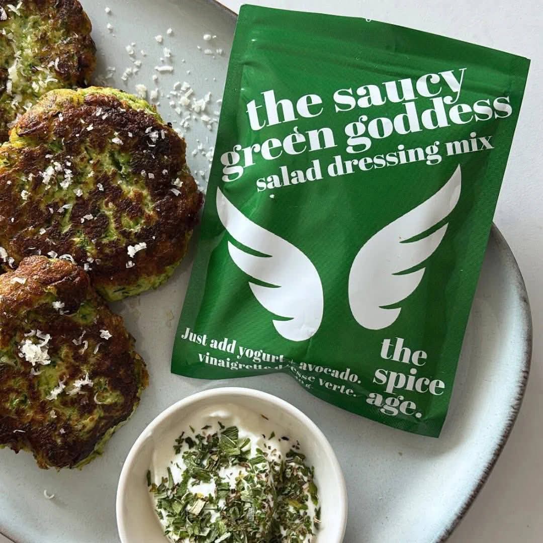 The Saucy Green Goddess Salad Dressing