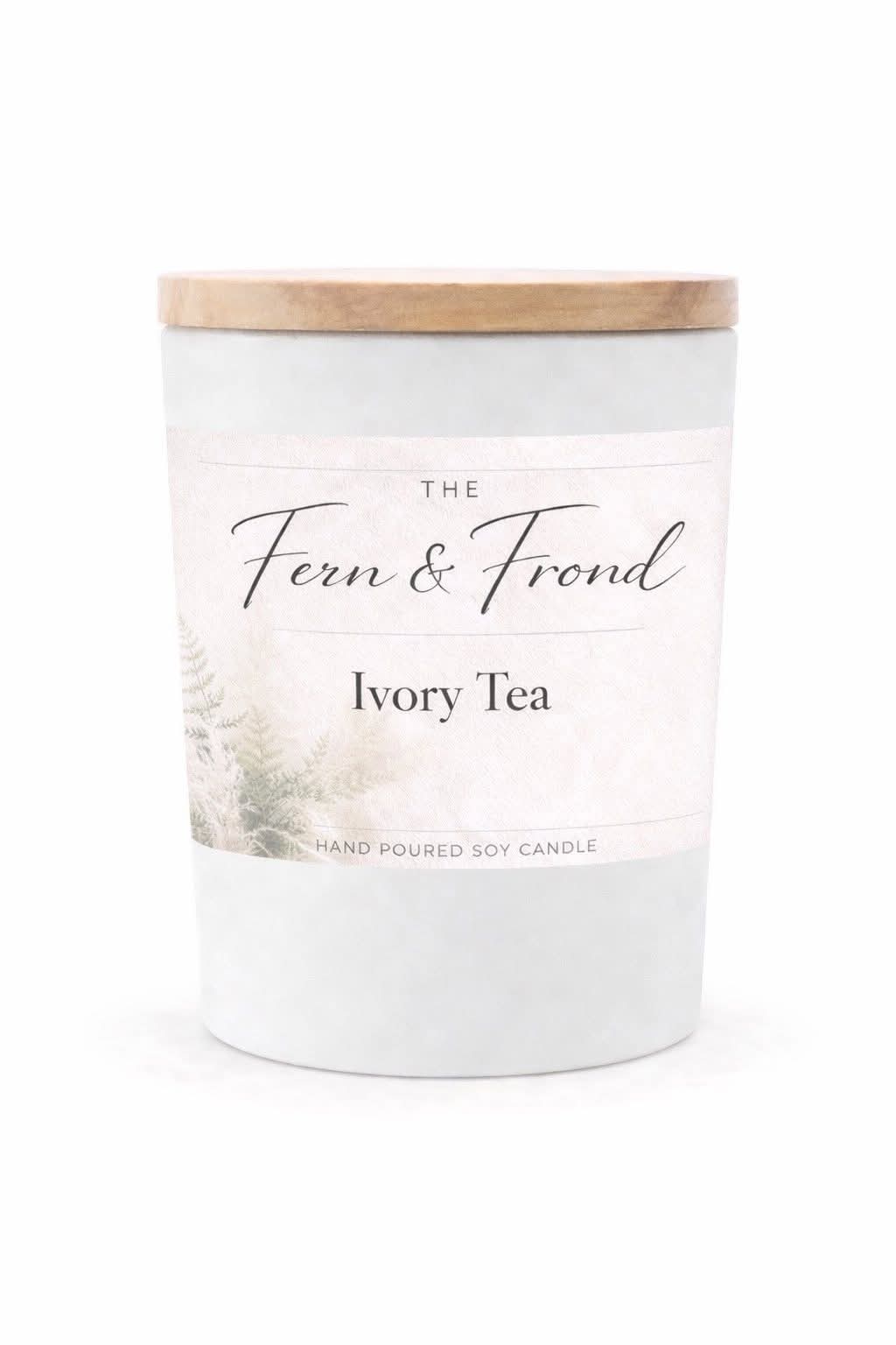 Small Candle - Ivory Tea 7oz