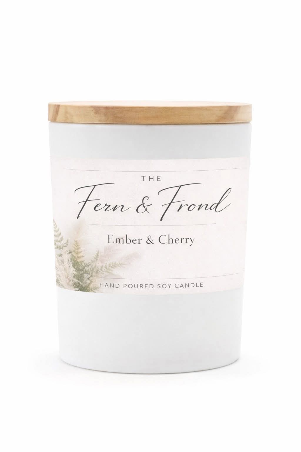 Small Candle - Ember & Cherry 7oz