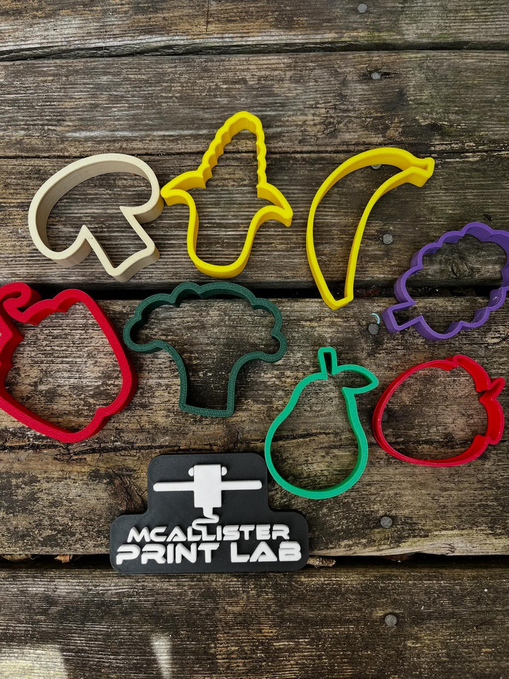 McAllister Print Lab - Play Dough Press Sets & Accessories - Multiple Designs