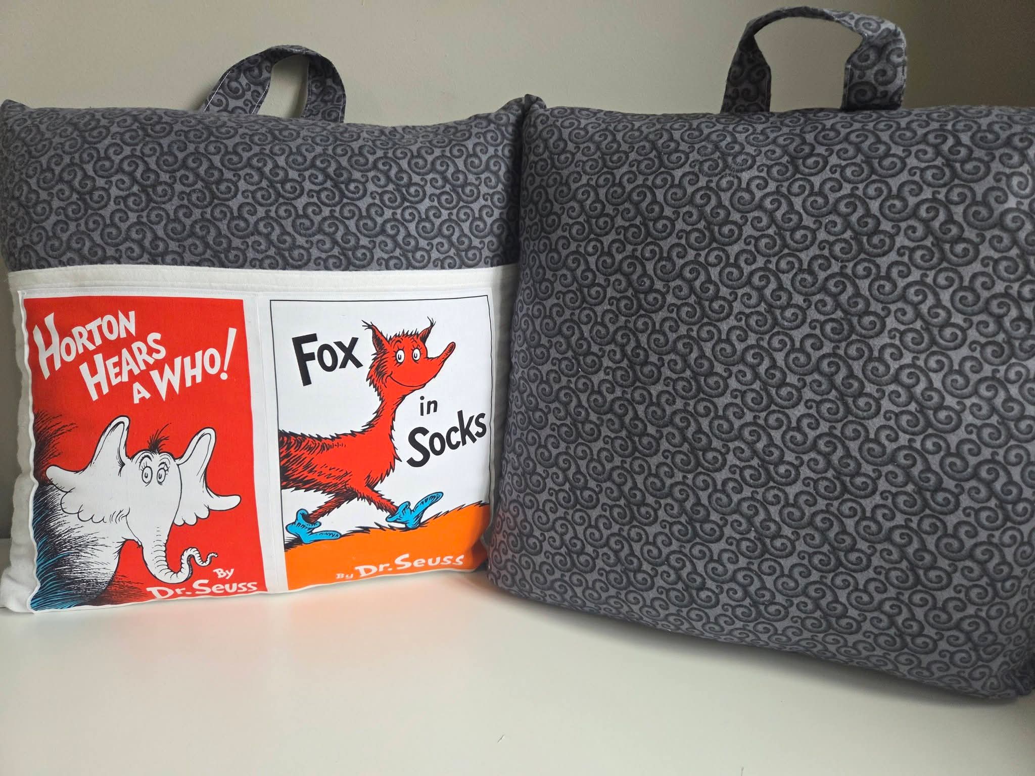 Momma's Gift Shop - Book Pillows - Full Stock available in-store - $38 & $43