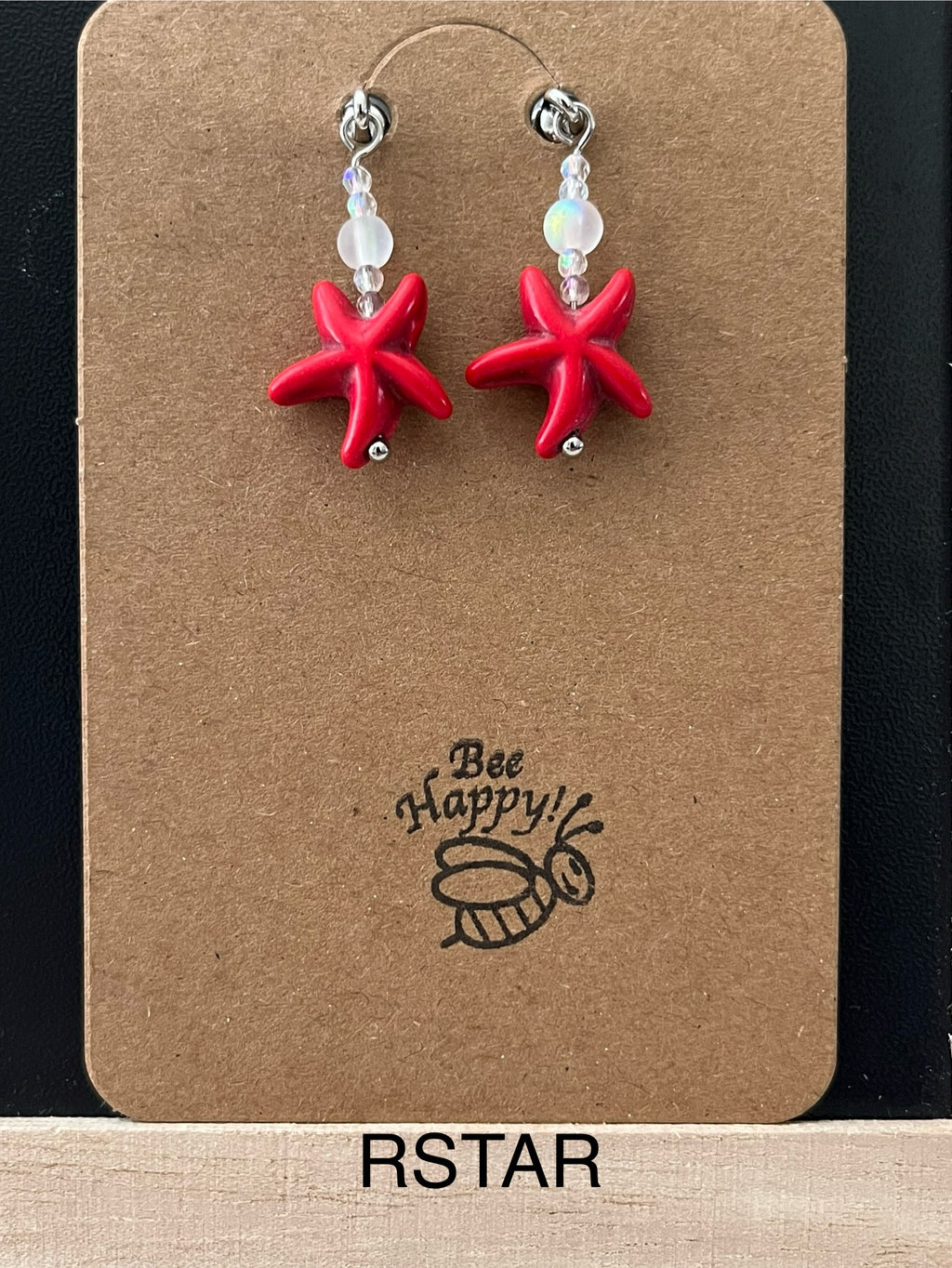 Bee Happy - Magnetic Interchangeable Dangle Earrings - Stars