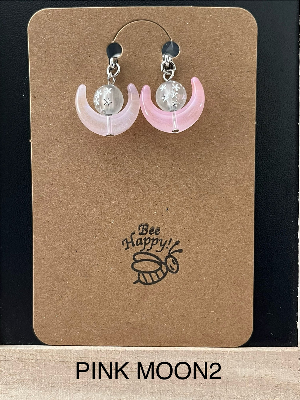 Bee Happy - Magnetic Interchangeable Dangle Earrings - Moon Sets