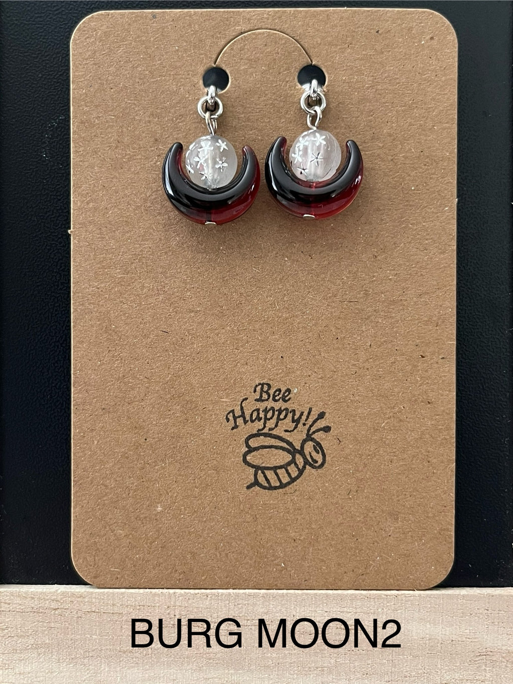 Bee Happy - Magnetic Interchangeable Dangle Earrings - Moon Sets