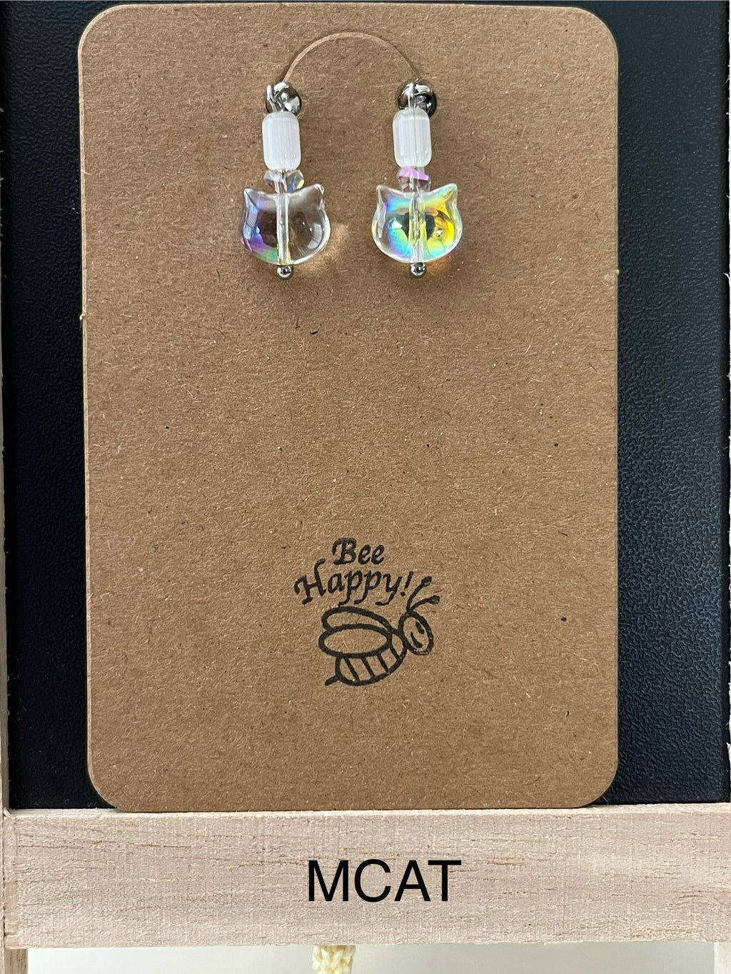 Bee Happy - Magnetic Interchangeable Dangle Earrings - Kitty