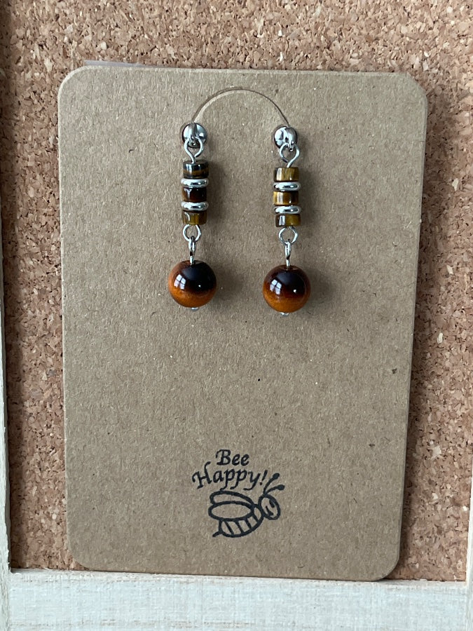 Bee Happy - Magnetic Interchangeable Dangle Earrings - Various Designs
