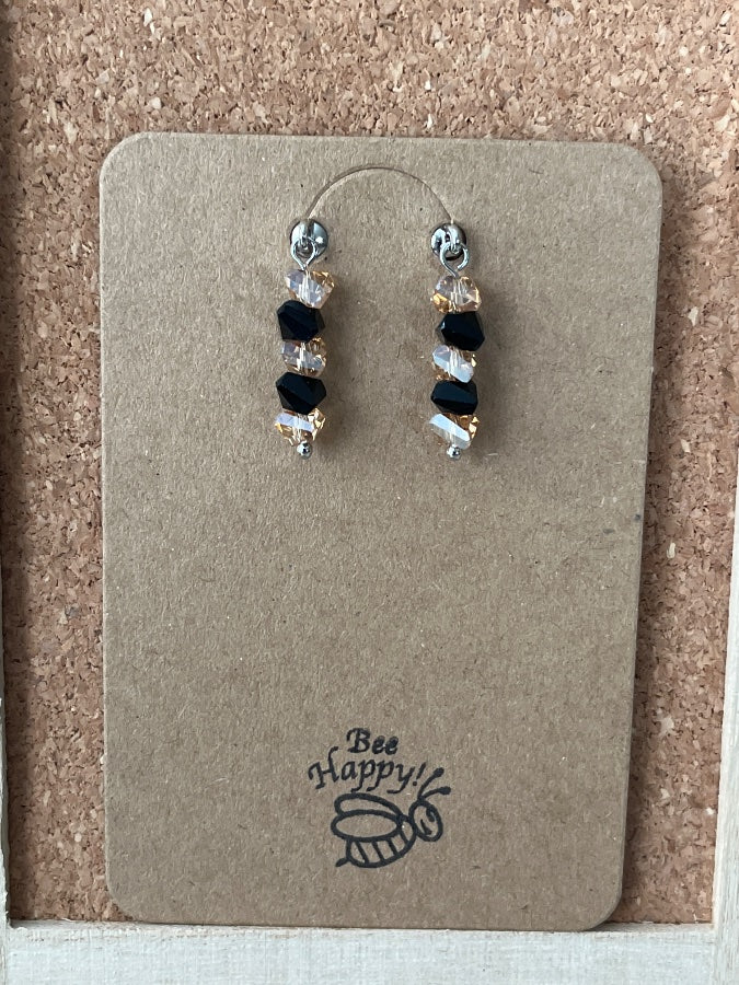 Bee Happy - Magnetic Interchangeable Dangle Earrings - Various Designs