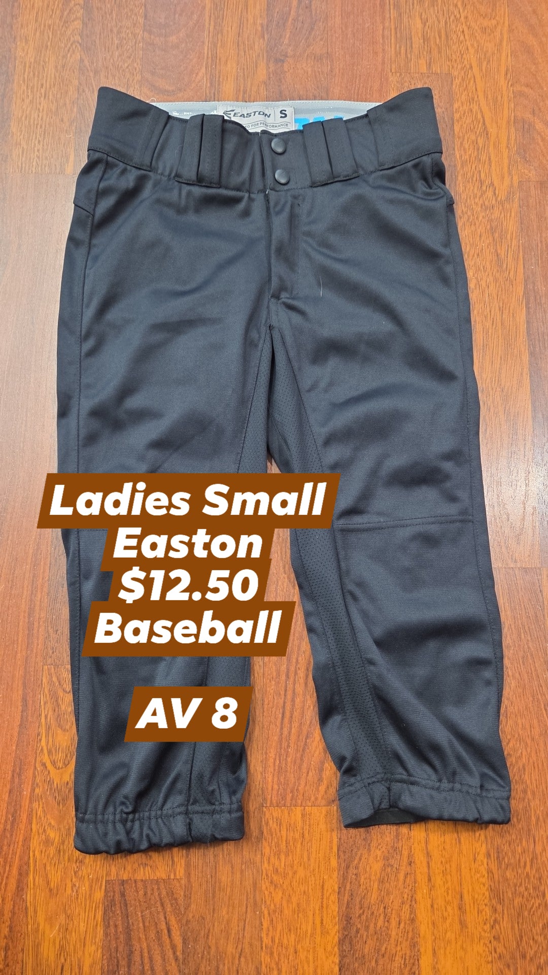 Baseball Pant size Small