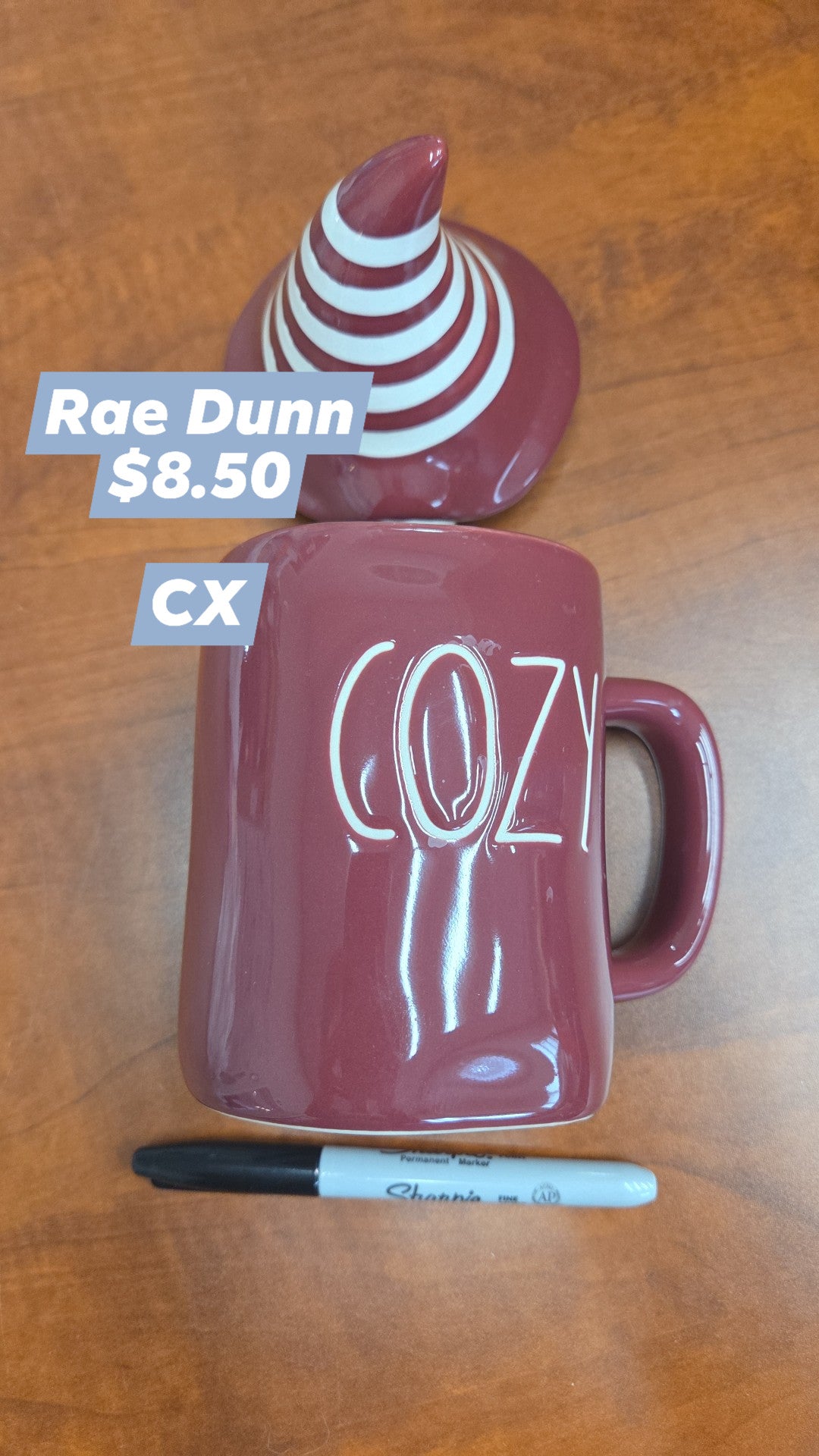Rae Dunn Mug with gnome lid