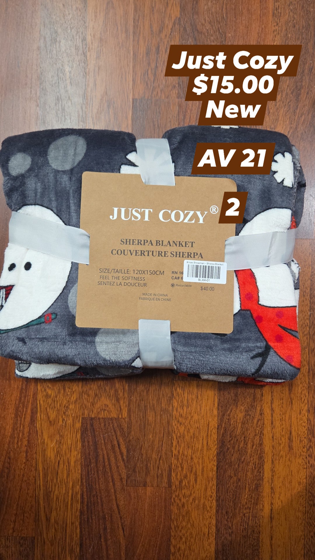 Just Cozy Blanket