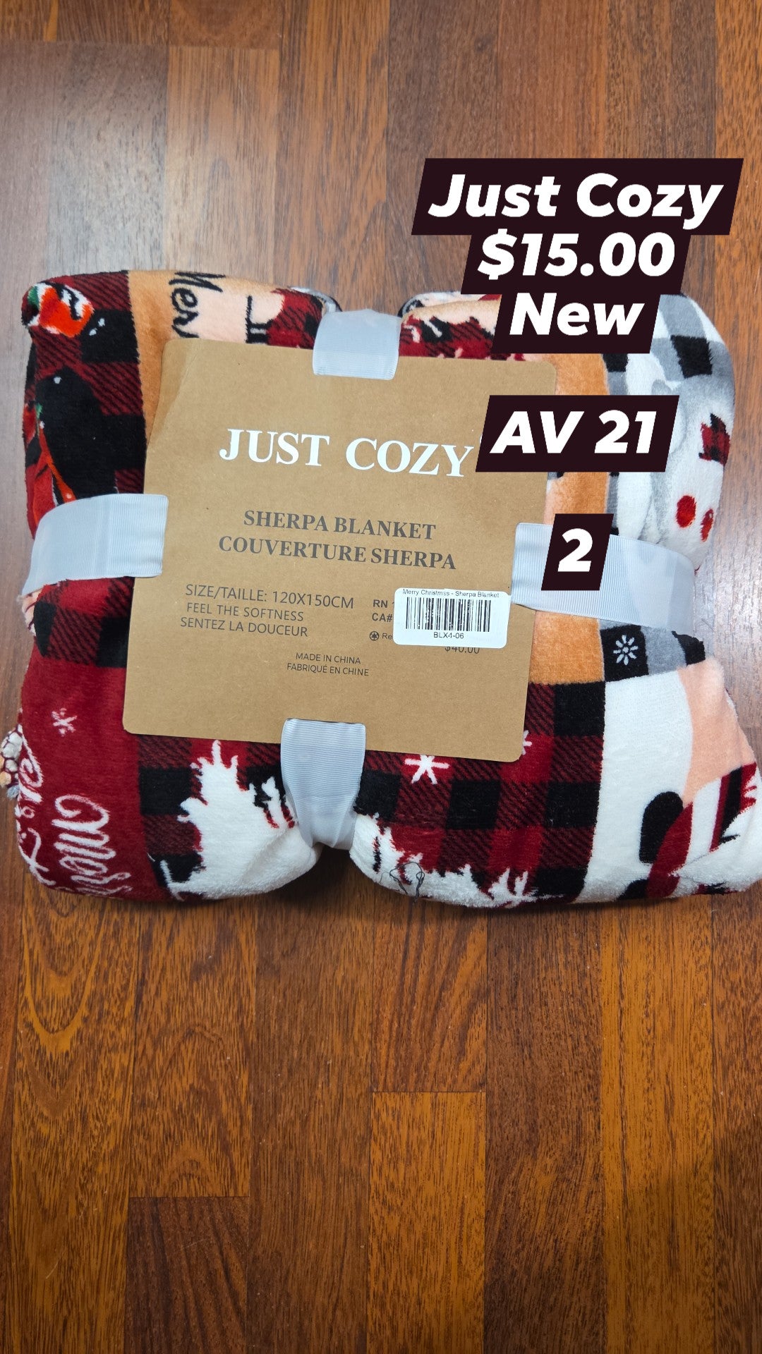 Just Cozy Blanket