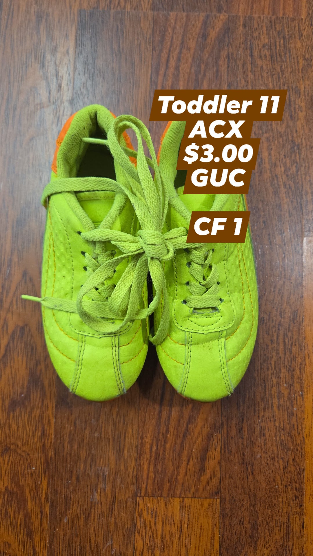 Toddler 11 Cleats