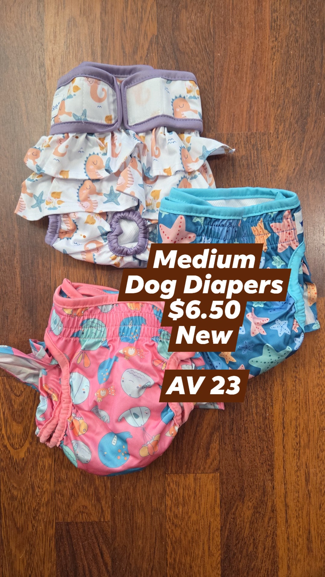 Medium Dog Diaper