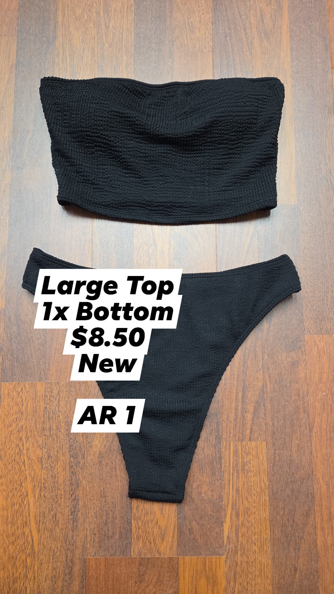 Large Top, 1x Bottom