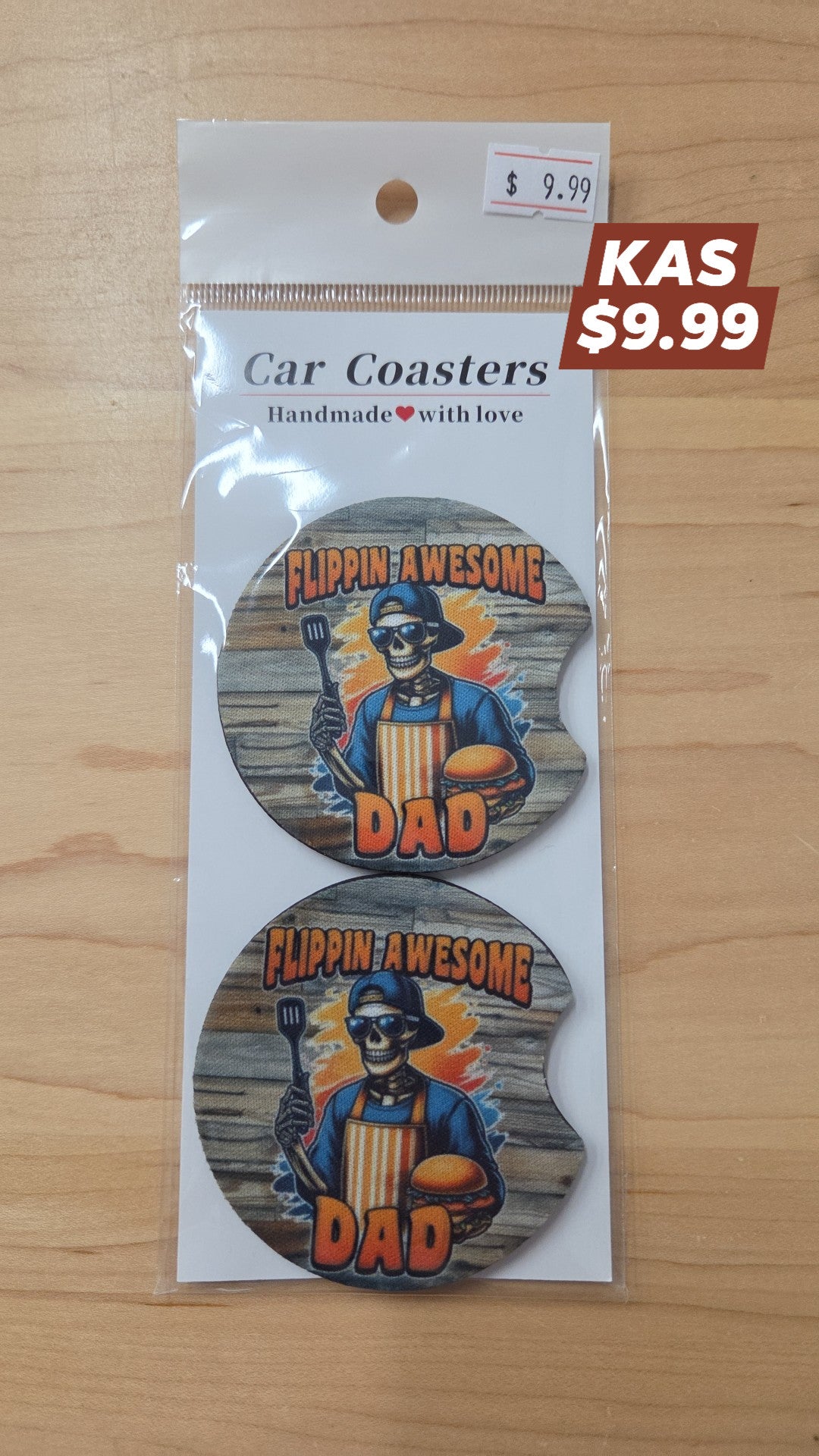 Car Coasters - Flippin Awesome