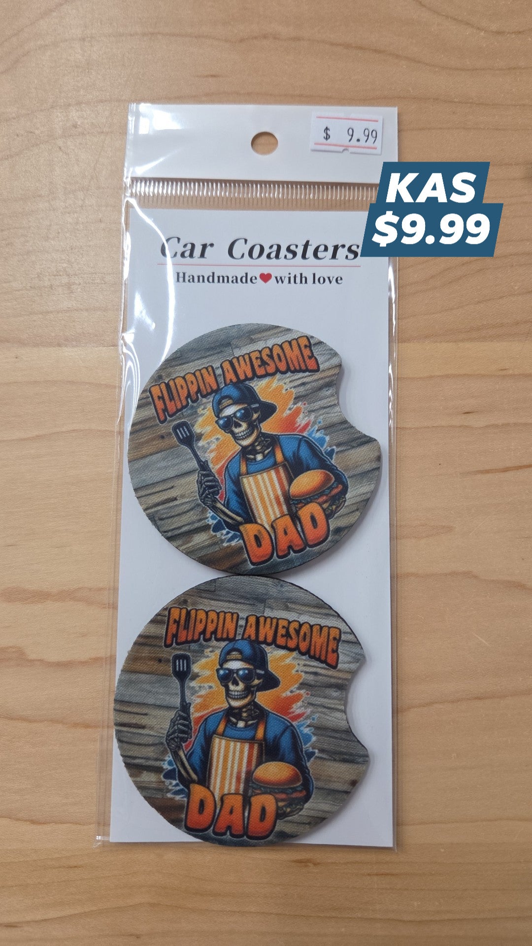 Car Coasters - Flippin Awesome