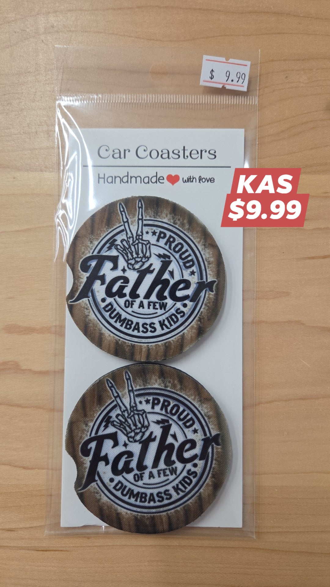 Car Coaster - Proud Father