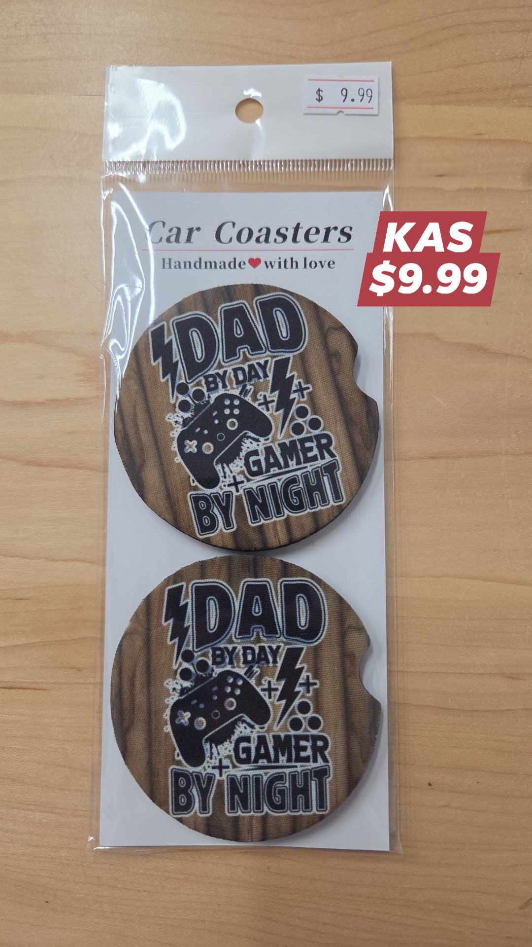 Car Coaster - Dad by Day