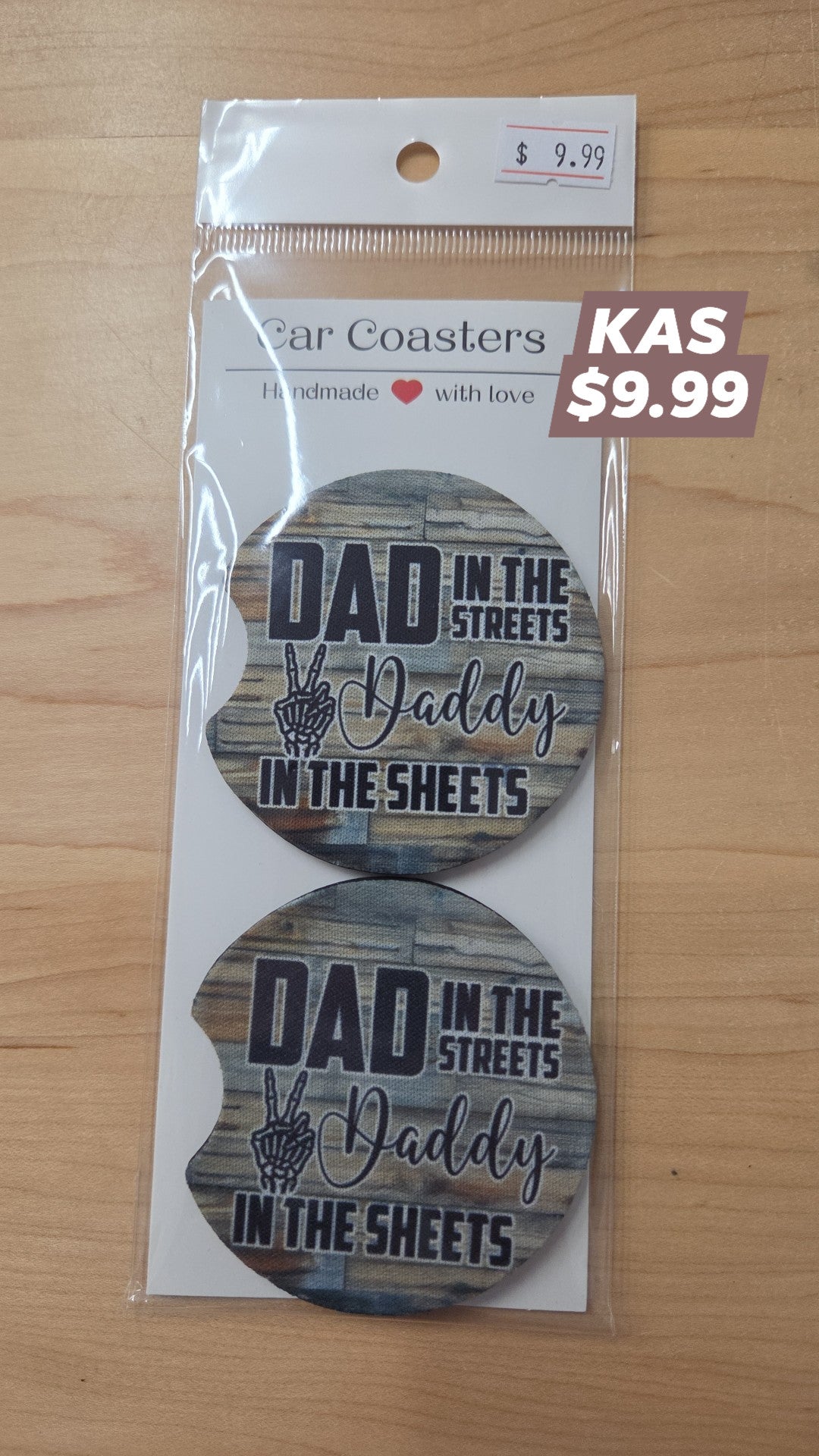 Car Coaster - Dad in the streets