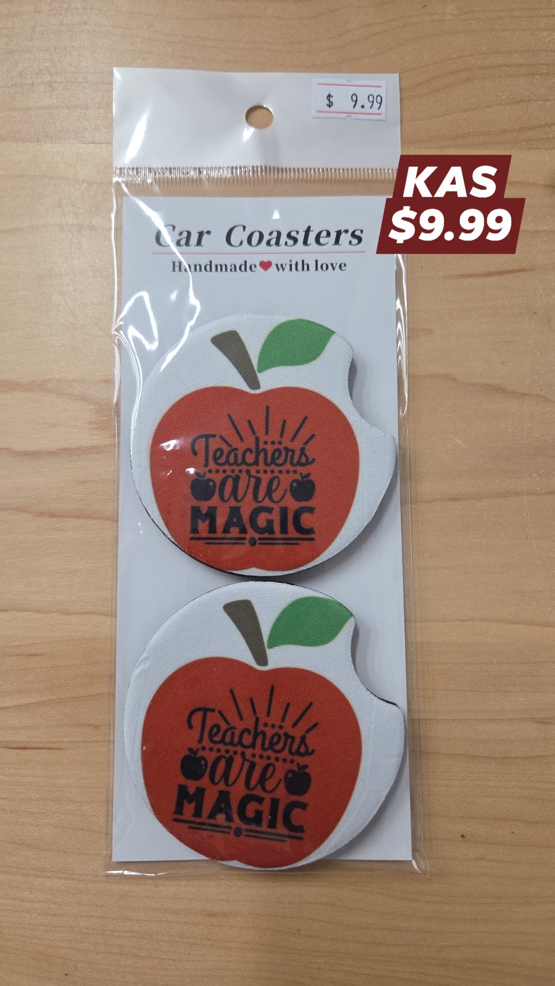 Car Coaster - Teachers are Magic