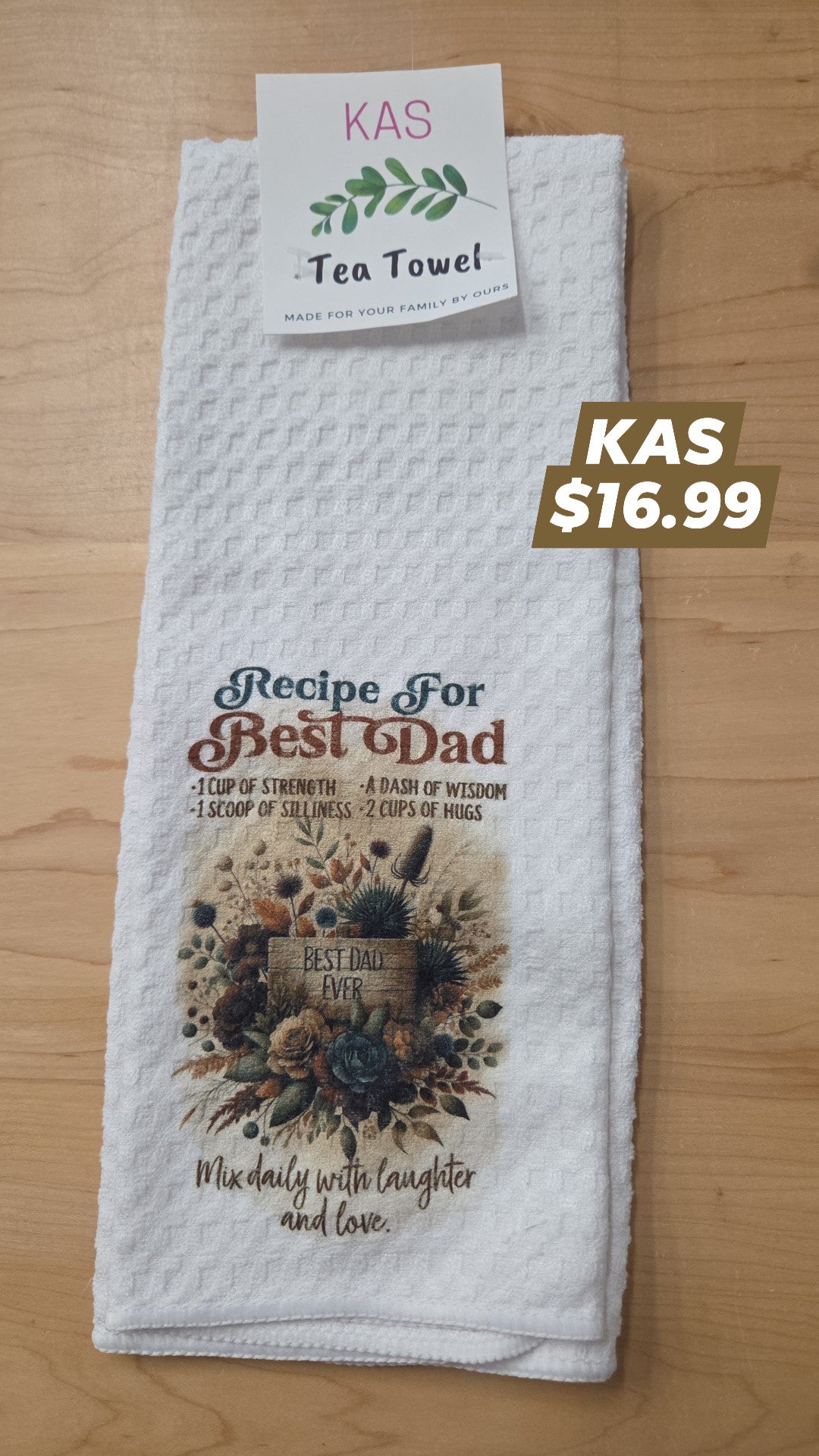 Tea Towel - Best Dad