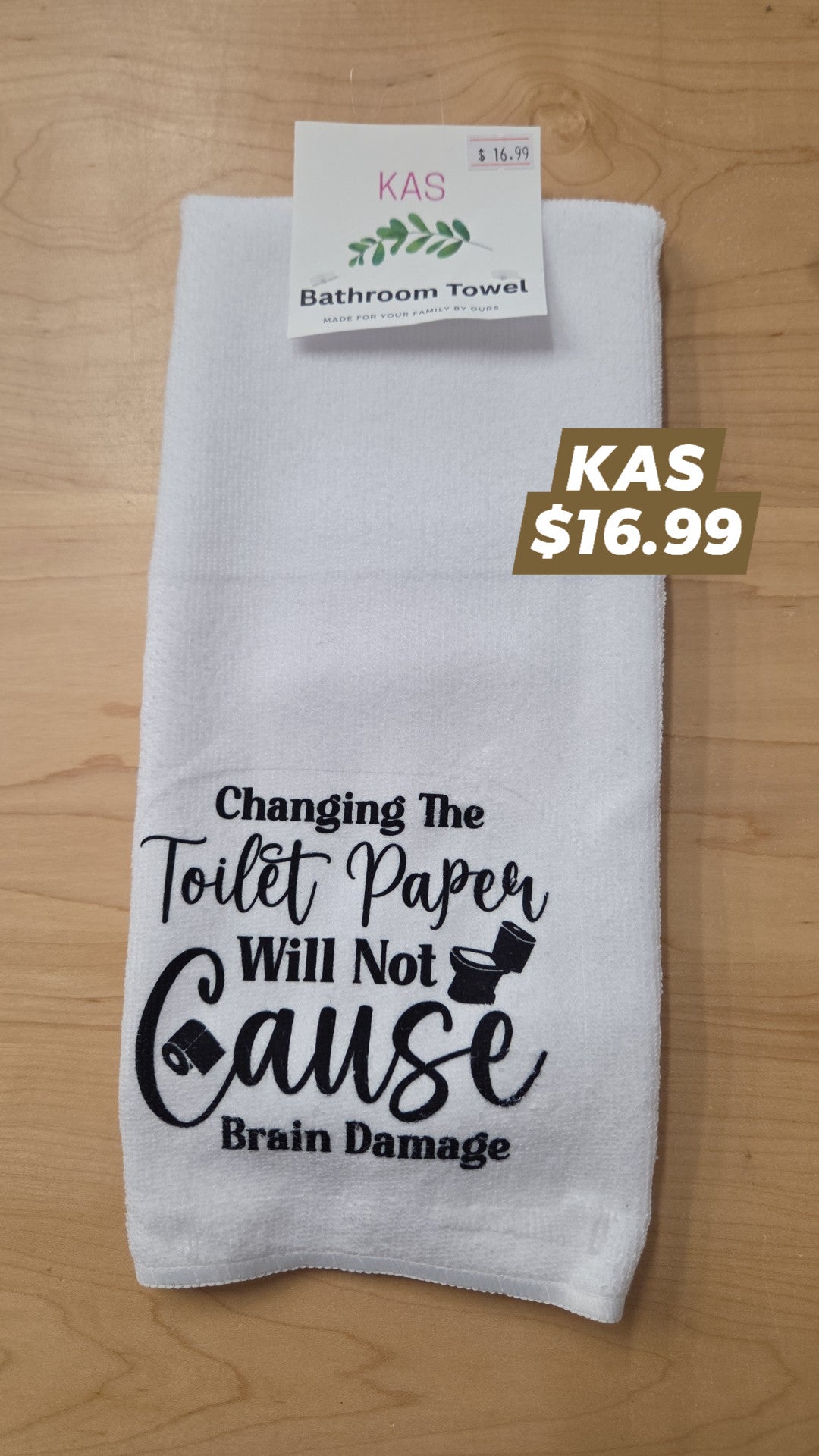 Bathroom Towel - Toilet Paper