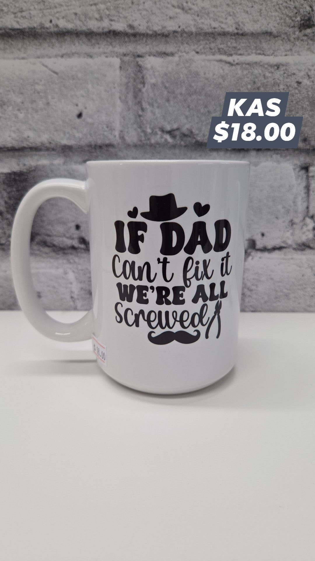 Mug -If dad can't fix it