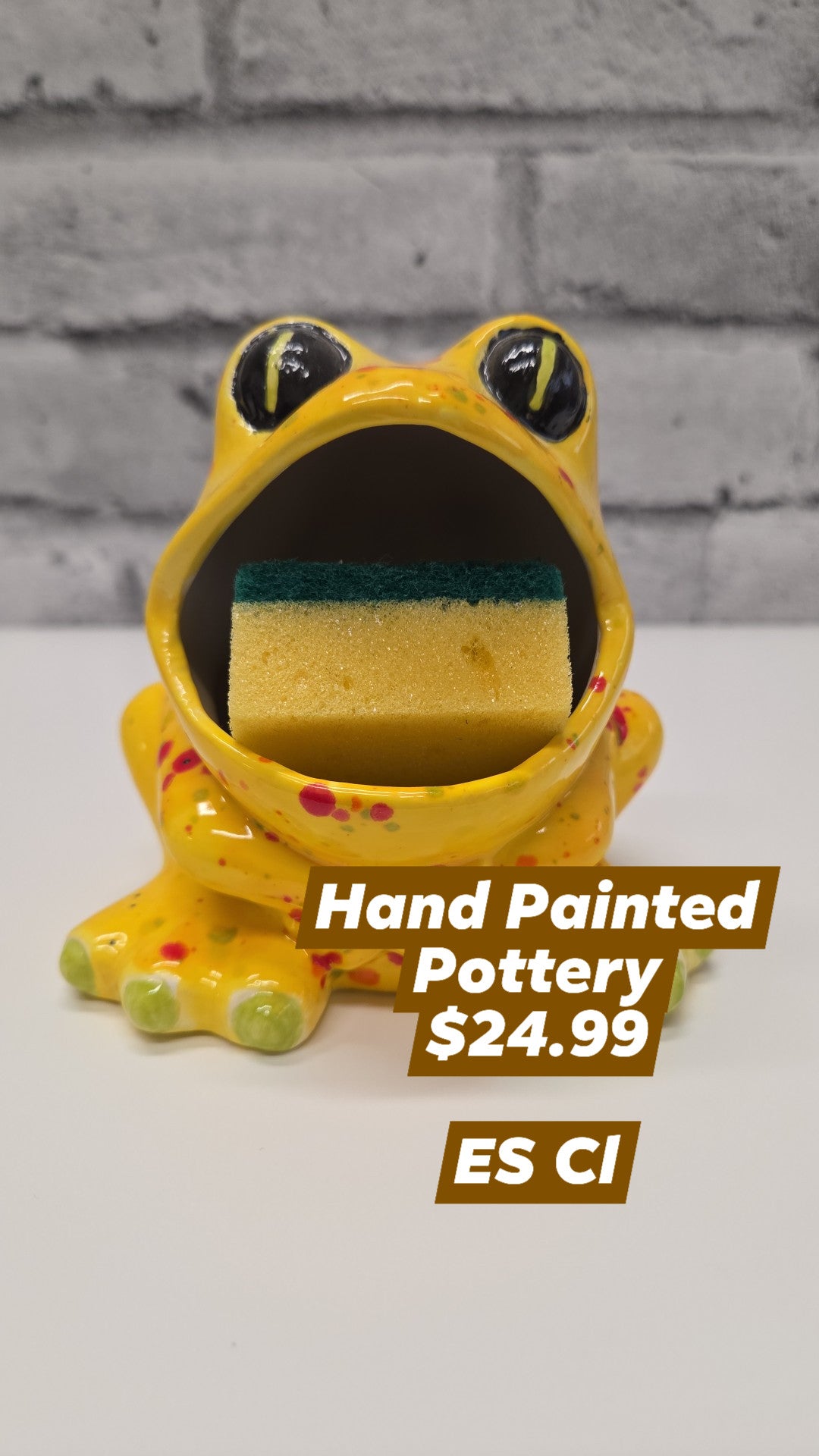 Pottery Frog