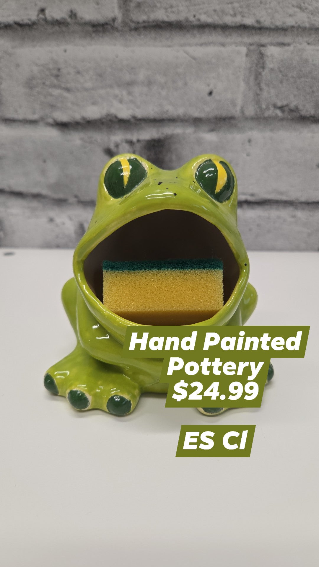 Pottery Frog