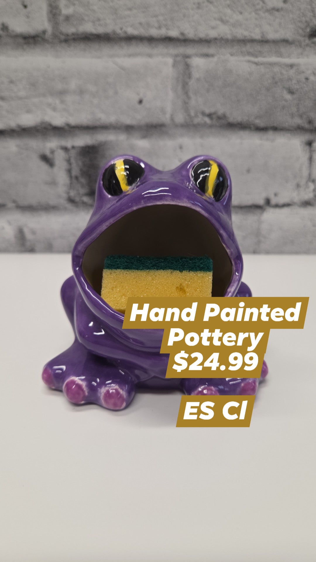 Pottery Frog