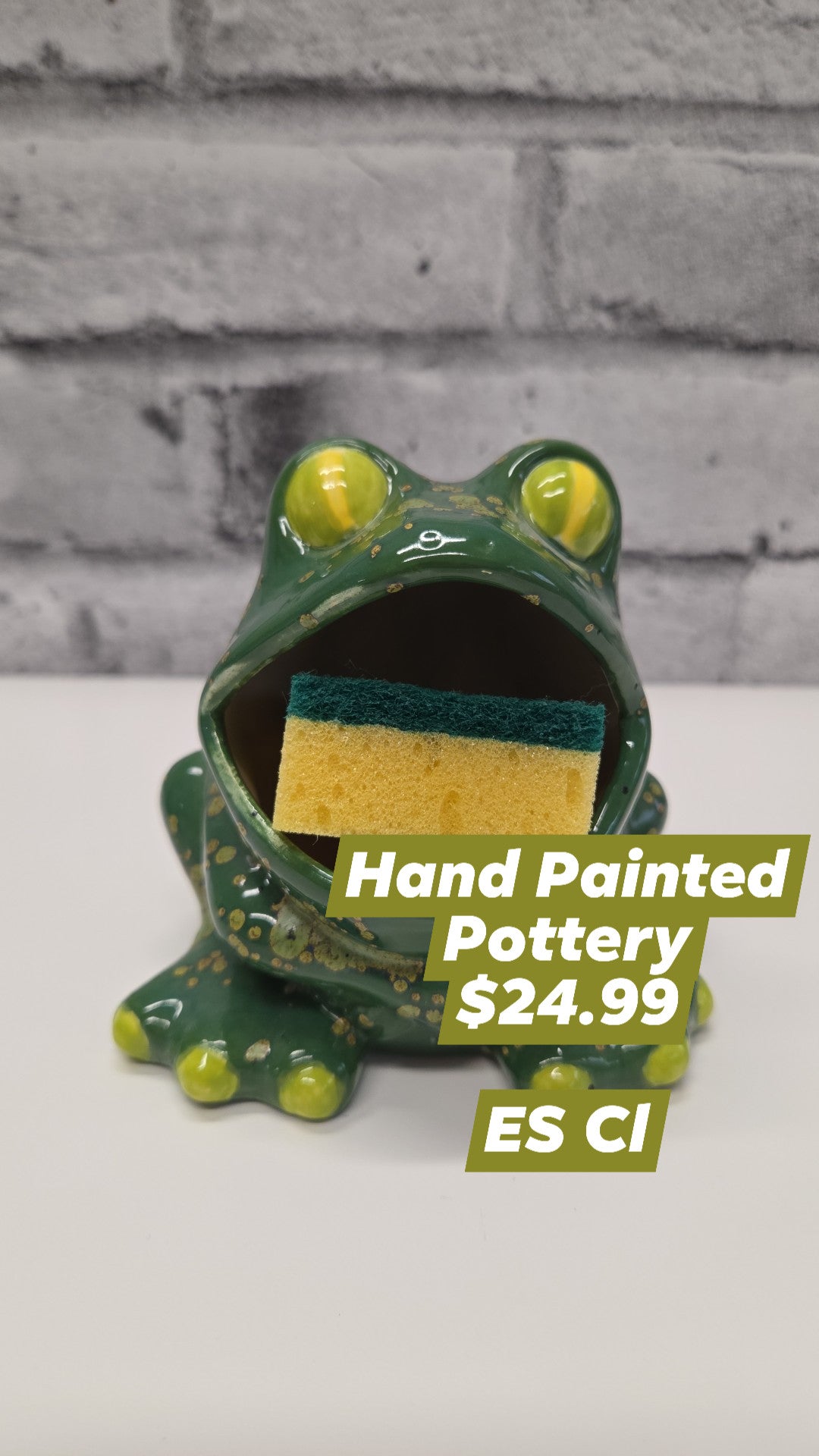 Pottery Frog