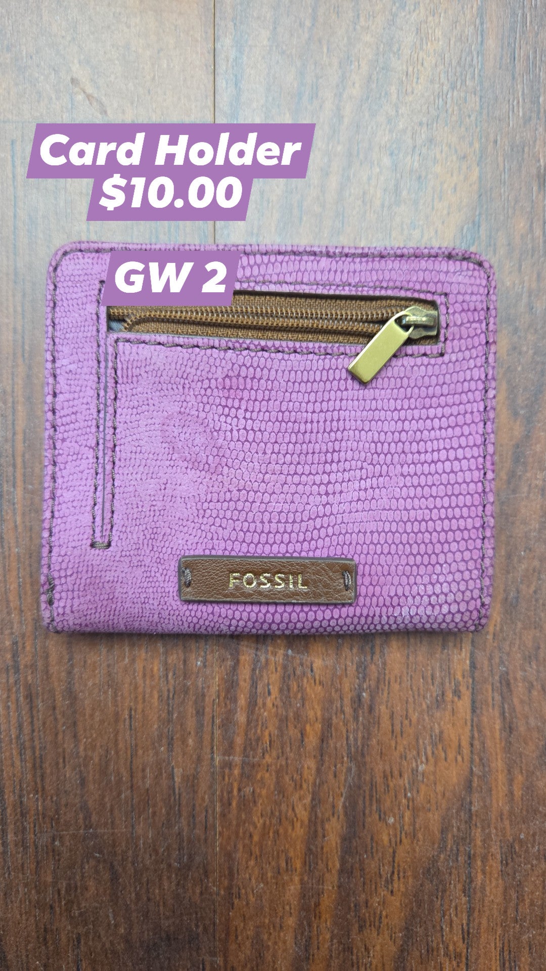 Fossil Card Holder