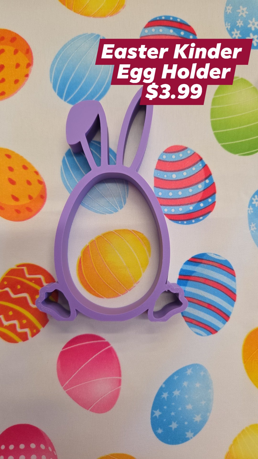 Easter Kinder Egg Holder