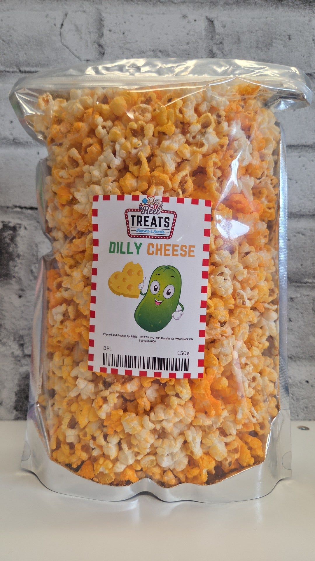 Reel Treats Popcorn - Dilly Cheese
