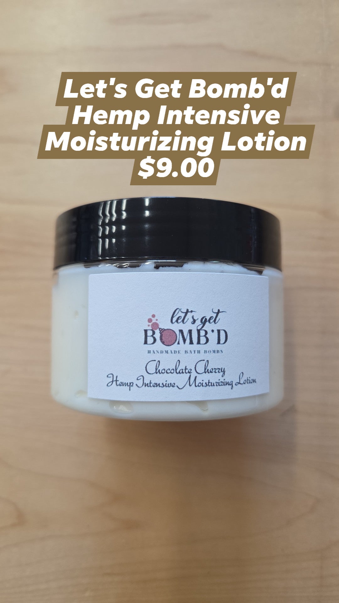 Hemp Intensive Moisturizing Lotion - Chocolaty Cherry