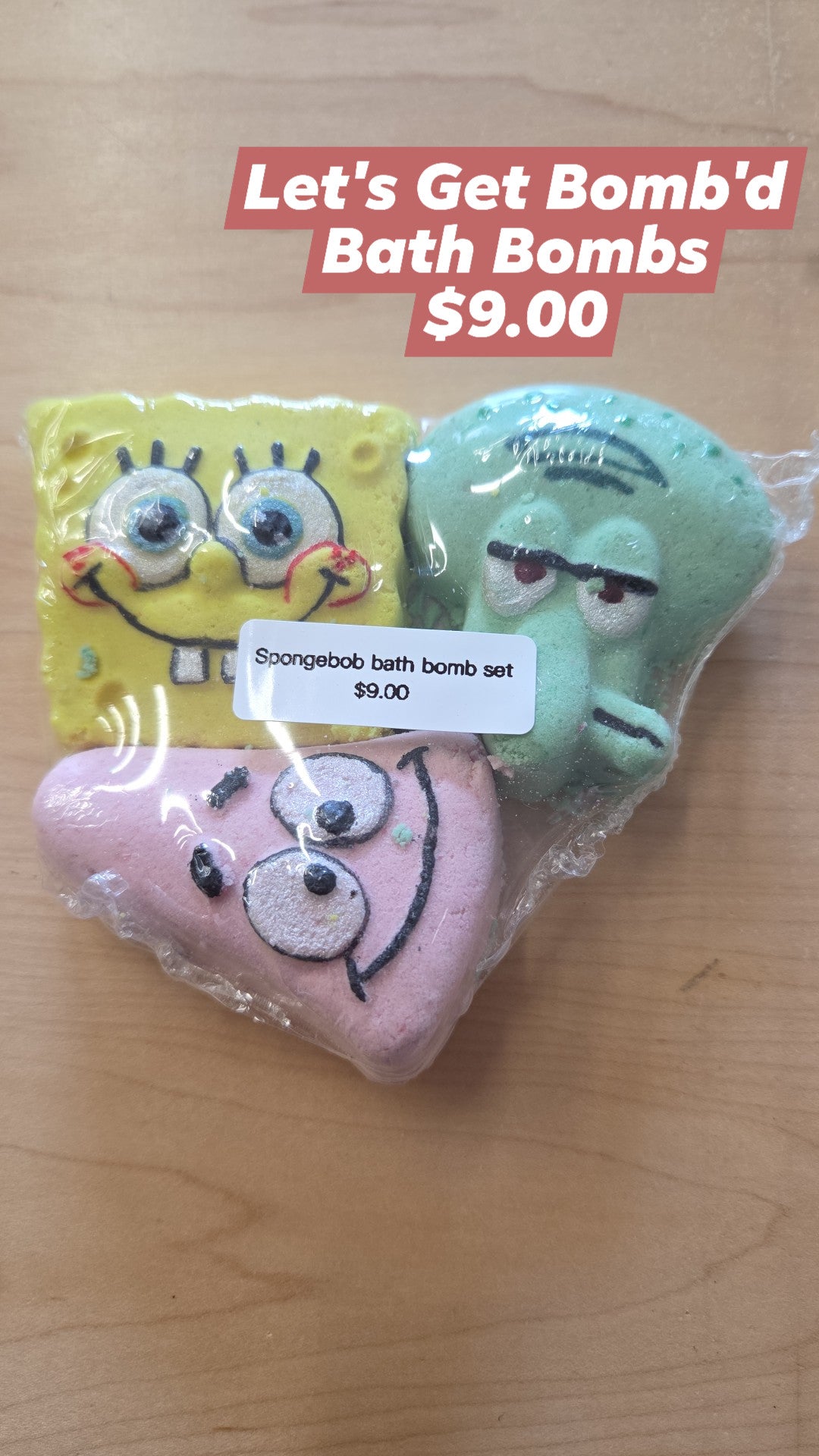 Bath Bombs-Spongebob